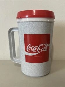 Vintage Coca Cola Travel Mug Rot Weiß 22oz Classic mit Deckel Coke - Bild 1 von 11