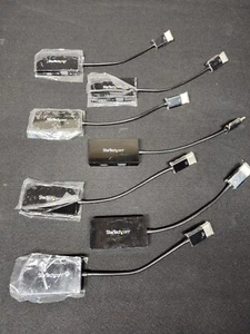 Lot of 7 StarTech DP2VGDVHD 3-in-1 DisplayPort Video Adapter Converters - Picture 1 of 8