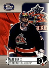 2003-04 (BLUE JACKETS) Pacific Calder Silver #28 Marc Denis/575