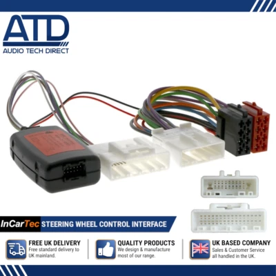 Steering Wheel Interface ISO For Renault Master Trafic Twingo Vauxhall Movano AT - Image 1 of 4