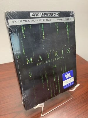 The Matrix Resurrections Steelbook (4K UHD+Blu-ray+Digital) Factory Sealed - Image 1 of 4
