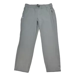 G Gradual Women’s Drawstring Straight Leg Pants Gray L NWT Sport Lounge - Picture 1 of 9