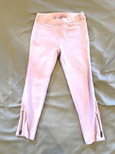 Gap Kids - Size 8 - Pink Leggings with Ankle Zippers - Picture 1 of 3
