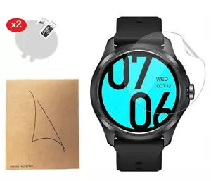 2 x For TicWatch Pro 5 Hydrogel TPU Film HD Clear Screen Protector Cover - Picture 1 of 8