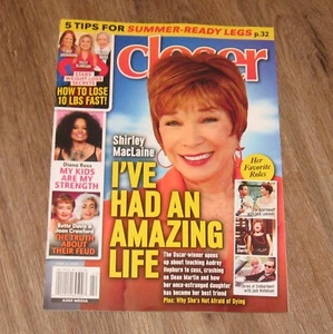 Closer magz Shirley MacLaine DIANA ROSS Alison Arngrim BETTE DAVIS Joan Crawford - Picture 1 of 3