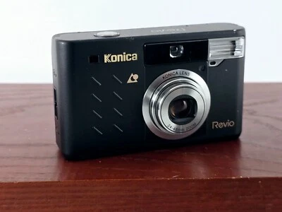Rare Black🌸[Near MINT] Konica Revio Point & Shoot APS Film Camera From Japan - Image 1 of 4