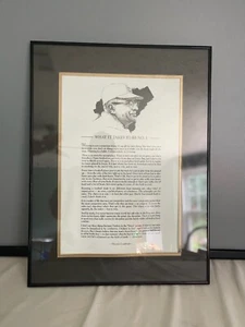 NFL Vince Lombardi Discurso LO QUE SE NECESITA PARA SER NO. 1 Marco Personalizado 18" x 24" Húmedo - Imagen 1 de 12