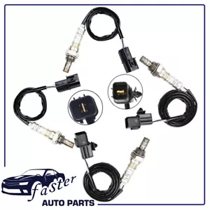 4 PIEZAS Sensor de oxígeno O2 para Kia Sedona 2002 03-2004 2005 3,5L aguas arriba + aguas abajo - Imagen 1 de 7