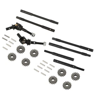 Metal Front Rear Drive CVD Shaft for SCX10 I to be II Portal Axles Upgrade Parts - Photo 1 sur 12