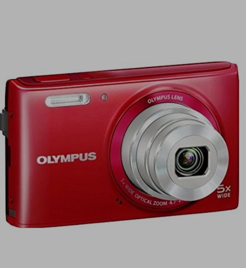 Olympus 14.0MP Digital Camera - Red (VG-160) - Image 1 of 1