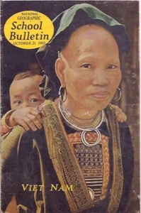 national geographic-SCHOOL BULLETIN-oct 2,1963-VIET NAM. - Picture 1 of 3