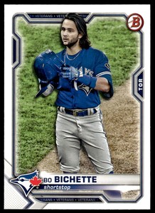2021 Bowman #7 Bo Bichette    Toronto Blue Jays