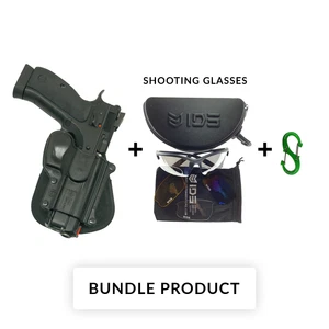 NEU! Fobus 75D Schwarze Paddelholster für CZ75D,CZ75 SP-01,CZ SHADOW Rechte Hand - Bild 1 von 10