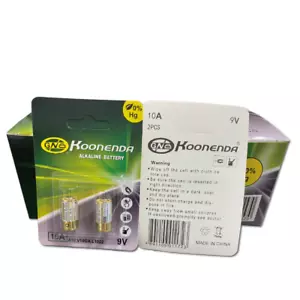 2x Koonenda 9v 10A L1022 A10 V10GA Alkaline Battery - Picture 1 of 3