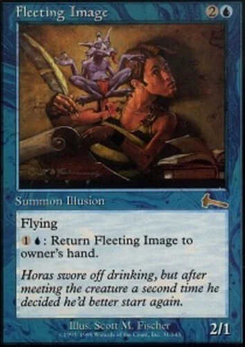 Fleeting Image ~ Moderately Played Urza's Legacy MTG Magic UltimateMTG Blue Card - Image 1 of 1