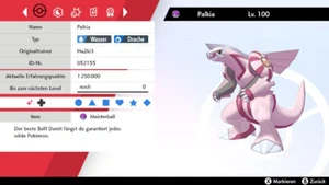Shiny Palkia Pokémon Espada Escudo 6DV! + Meisterball  - Imagen 1 de 5