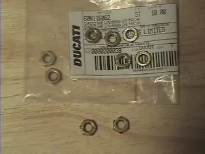 ORIGINAL DUCATI M6 MUTTER 60N115062 ST2 ST4 996 900 750 748 998 MONSTER NEU - Bild 1 von 1