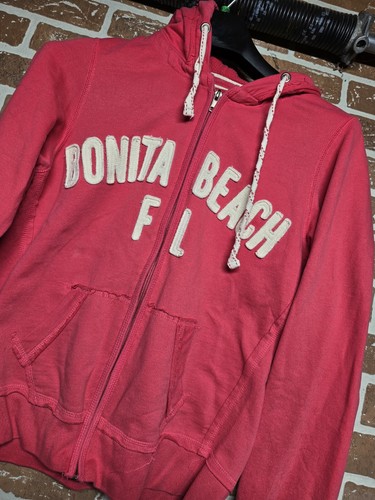 VETEMENTS Felpa con cappuccio e zip U S apparel Junior XL rosa