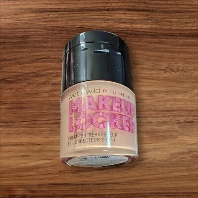 Wet n Wild Pump Makeup Locker 3-In-1 BB Creme Highlighter & Corrector. NEW  - Image 1 of 4