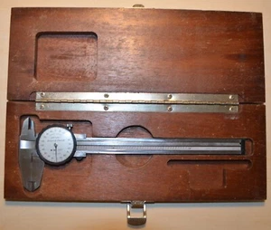 Vintage Brown & Sharpe 0-6" Stainless Dial Caliper #599-578-1 - Picture 1 of 23
