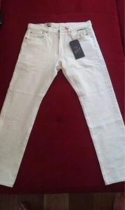 Levi's 501 SLIM TAPER Jeans Hose W32 / L30 NEU ! Weiß Schützenfesthose - Bild 1 von 3