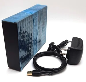 Disque dur externe de bureau Seagate Expansion 5 To • avec câble d'alimentation et USB - Photo 1/2