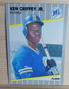 Fleer 1989 - Ken Griffey Jr #548 (RC), ¡forma fantástica! - Imagen 1 de 2