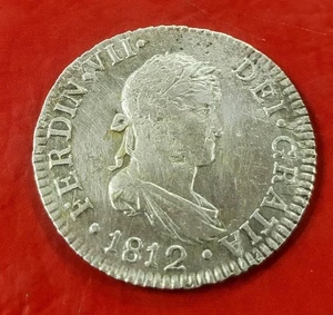 ESPAÑA. AÑO 1812. FERNANDO VII. 2 REALES PLATA CADIZ CI. PESO 5,8 GR - Picture 1 of 2