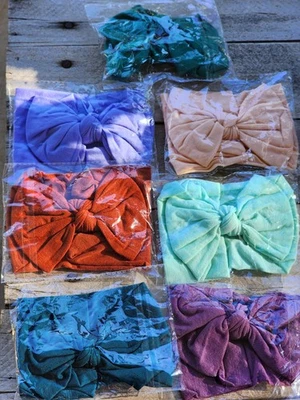 Baby Headband for Girls Soft Wide Nylon Headbands for Newborns Toddlers -... - Image 1 of 4