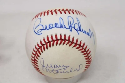 Brooks Robinson Marichal Kell PSA/DNA Authenticated Auto Signed Baseball Orioles - Image 1 of 4
