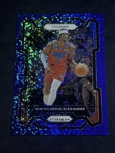 2023-24 Panini Prizm Shai Gilgeous-Alexander Blue Sparkle Prizm /144 #85 - Bild 1 von 2