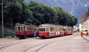 2 original Dias Strassenbahn Innsbruck/ 1977 - Picture 1 of 2