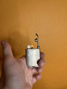 Vintage Silver Gem Brand Lift Arm Lighter - Picture 1 of 4