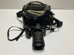 MINOLTA maxxum 400si 35mm slr film camera WITH 80-210 Tamron Lens - Picture 1 of 10