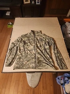 Army Wind Jacket Mens Large Regular Digital ACU Cold Weather Gen III ECWCS US L4 - Picture 1 of 4