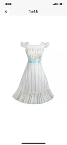 Neu mit Etikett Disney Shop Pinocchio Damenkleid Blumenmuster Fit Flare 3X - Bild 1 von 5