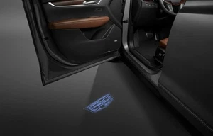 NEW OEM GM Door Mirror Puddle Light Kit w/ Cadillac Crest 84511731 XT5 XT6 21-24 - Picture 1 of 1