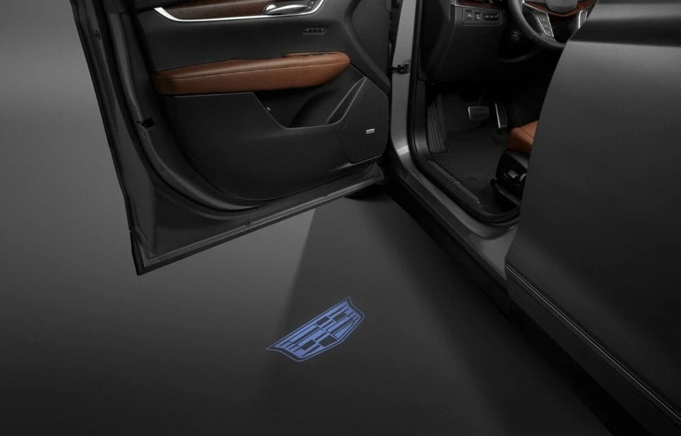 NEW OEM GM Door Mirror Puddle Light Kit w/ Cadillac Crest 84511731 XT5 XT6 21-24 - Image 1 of 1