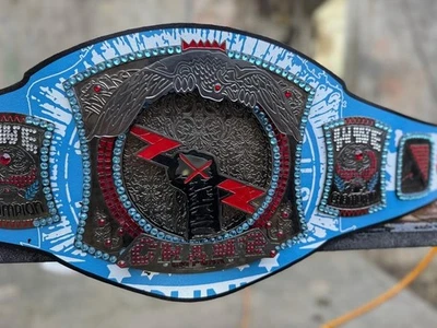 NUEVO CM Punk Spinner Campeonato de Lucha Réplica Cinturón ENVÍO RÁPIDO GRATUITO. Foto 1 de 4