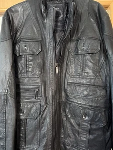Esprit By EDC Echt Lederjacke Herren Gr.XL, Neu - Bild 1 von 5