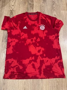 Bayern Munich 2019 PREMATCH ADIDAS FOOTBALL JERSEY SOCCER SHIRT SIZE 2XL DX9676 - Picture 1 of 12