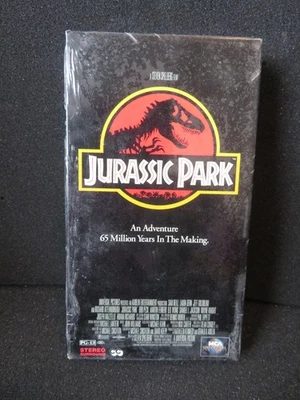 Jurassic Park VHS Steven Spielberg Movie Thailand Video Tape *SEALED BRAND NEW* Foto 1 de 3