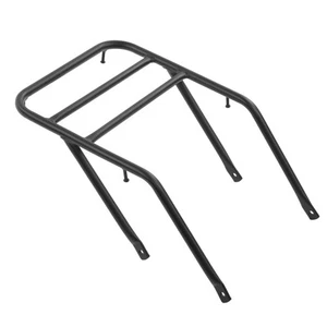 _Motorcycle Rear Luggage Cargo Carrier Rack Support Black Steel For Rebel - Afbeelding 1 van 23