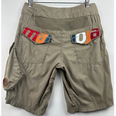 Pantalones cortos de ciclismo de montaña Maloja para hombre coloridos bolsillos con logotipo talla pequeña Foto 1 de 4