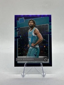 2020-21 Optic Rated Nick Richards #193 FOTL Purple Stars Prizm Rookie RC Suns - Picture 1 of 2