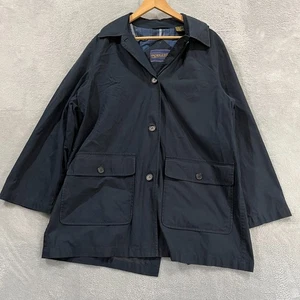 Pendleton Coat Mens Larg Blue Button Front Navy Blue Preppy Vintage 90s - Picture 1 of 10