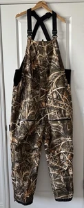 Beretta Gore-Tex Insulated hunting bib Xxl Thermore T21 Waterfowl Camo Vintage - Picture 1 of 16