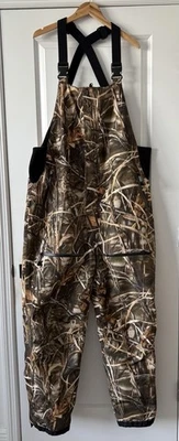Beretta Gore-Tex Insulated hunting bib Xxl Thermore T21 Waterfowl Camo Vintage - Image 1 of 4