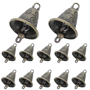 30 Pcs Tiny Bells for Crafts Wind Chime Replacement Parts Metal Chimes outside - Picture 1 of 10