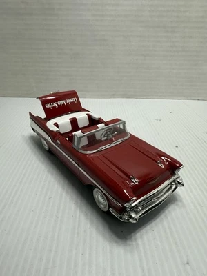 Liberty Classics 1957 Chevy Chevrolet Convertible Diecast 1:24 Car Limited RED - Image 1 of 4